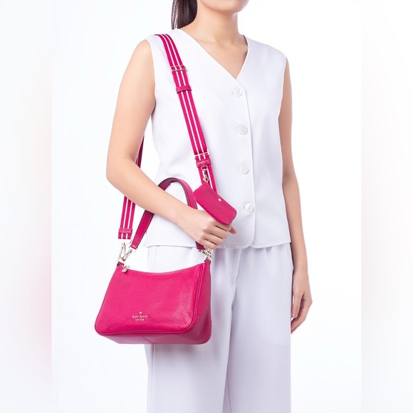 NWOT Kate Spade New York Rosie Small Pebbled Leather Crossbody Bag - Picture 1 of 12